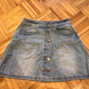 3/15$ street wearsociety  jeans skirt​
